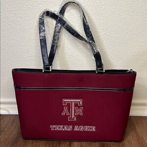 Texas Aggie A&M Maroon Tote Bag Purse Collegiate Licensed Product